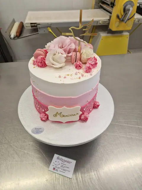 Torta per la Cresima personalizzata, giugno 2024 – Pasticceria Amadori
